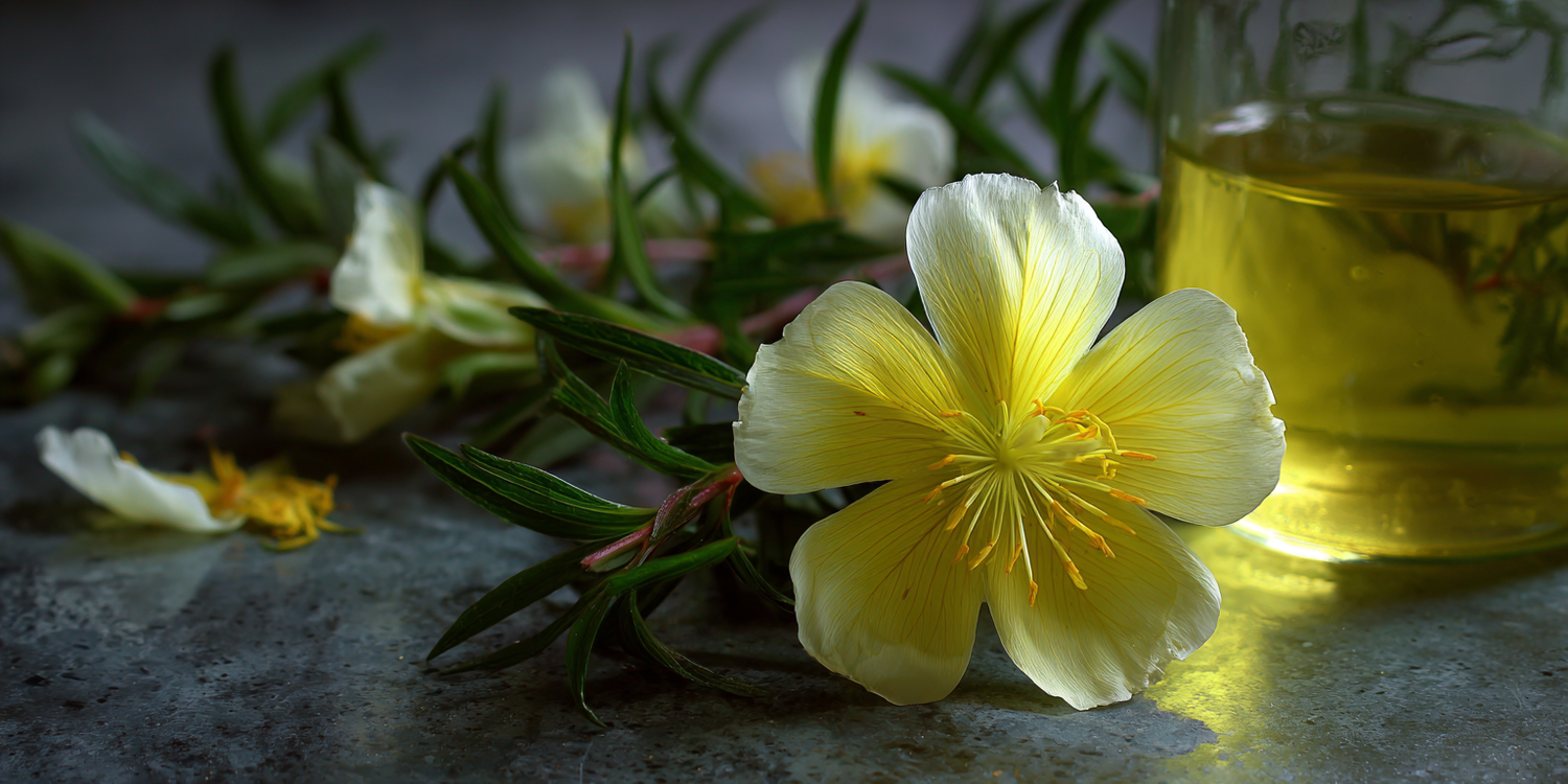 🌙 Evening Primrose Oil: The Calming Secret to Stronger, Healthier Skin