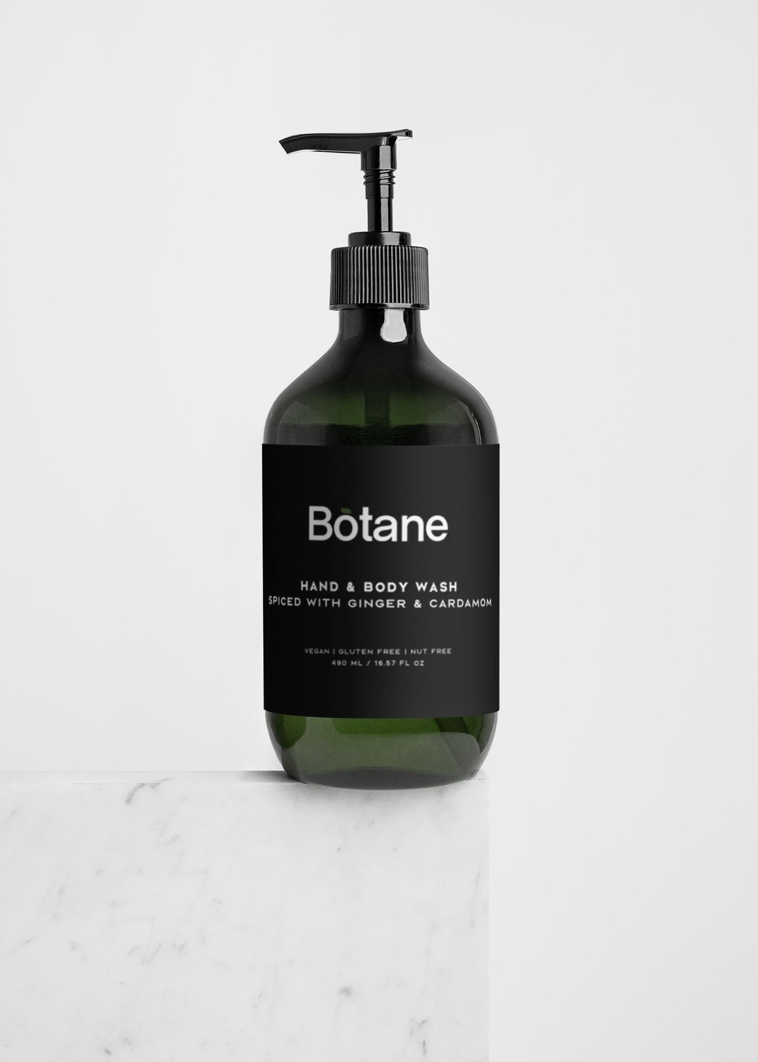 Hand &amp; Body Wash, Ginger &amp; Smoky Cardamom
